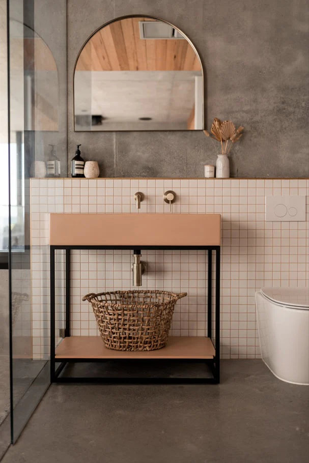 Meir Round Wall Mixer - Tiger Bronze