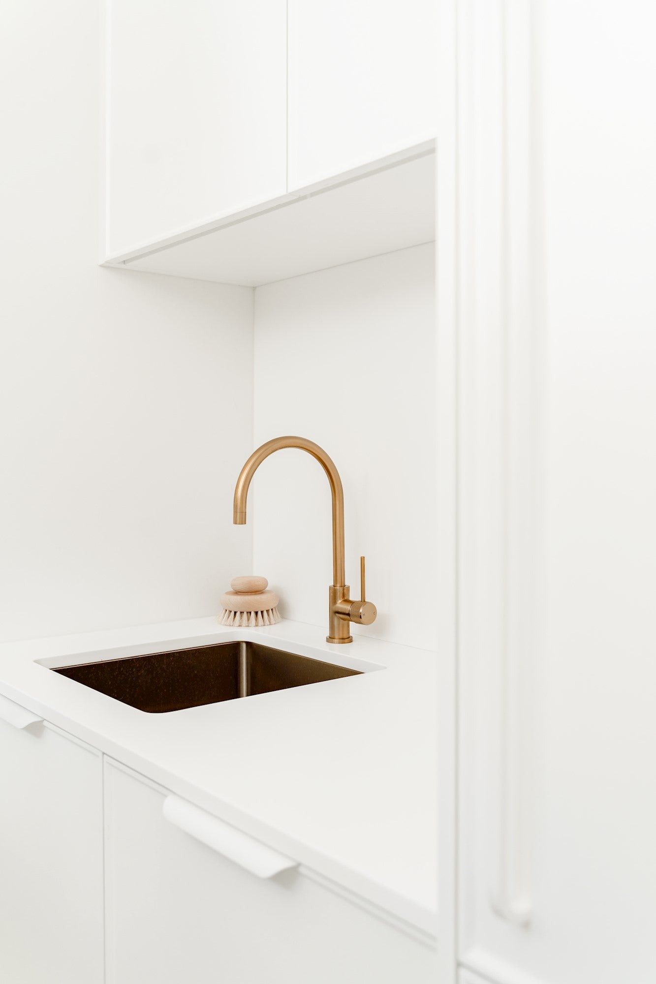 ADP Soul Groove Kitchen Mixer Brushed Brass