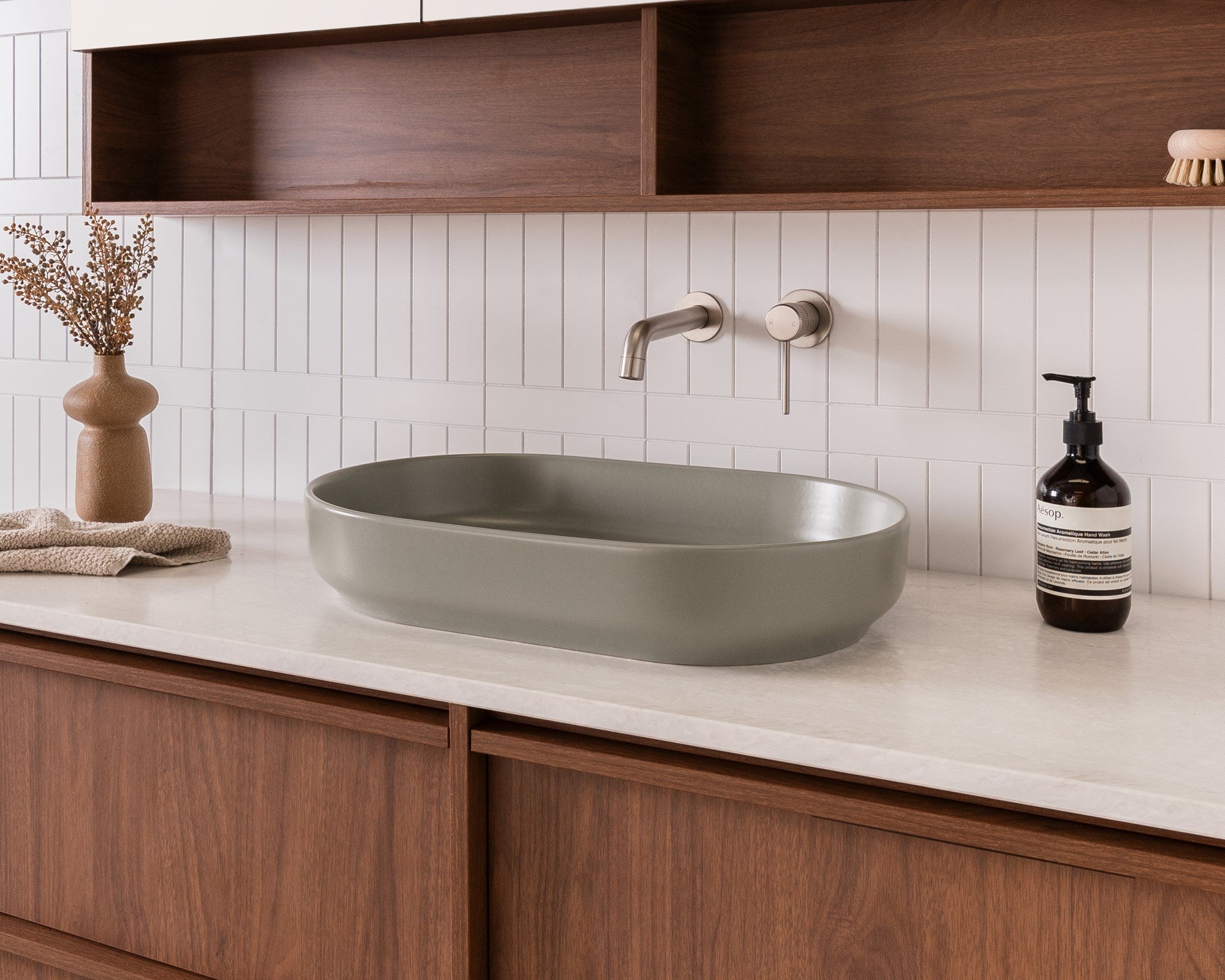 ADP Marilyn Matte White Above Counter Basin