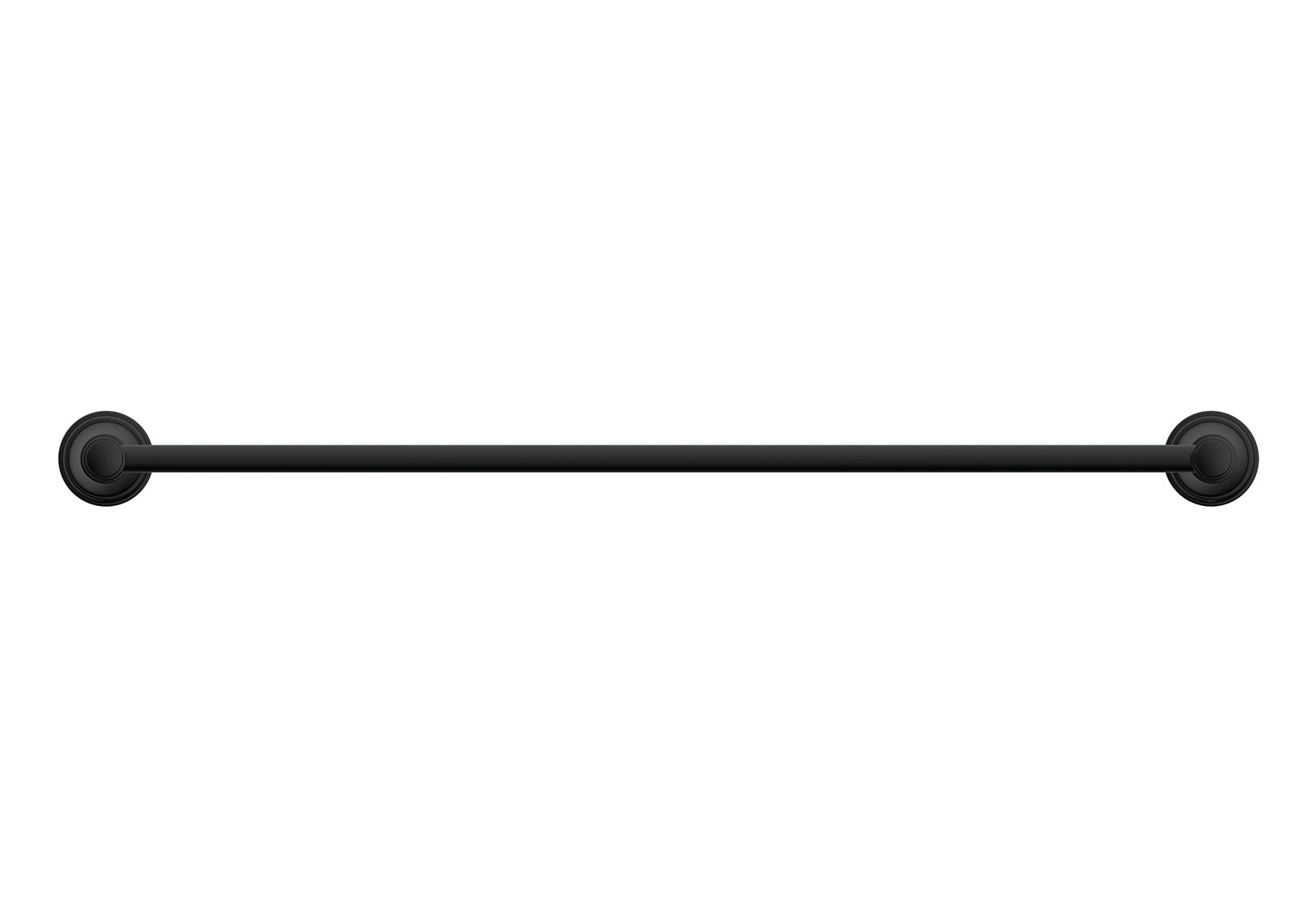 ADP Eternal Single Towel Rail 600 Matte Black