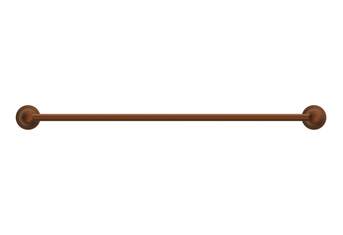 ADP Eternal Single Towel Rail 600 Brushed Copper
