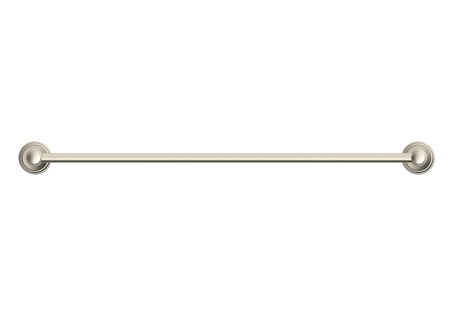 ADP Eternal Single Towel Rail 600 Brushed Nickel