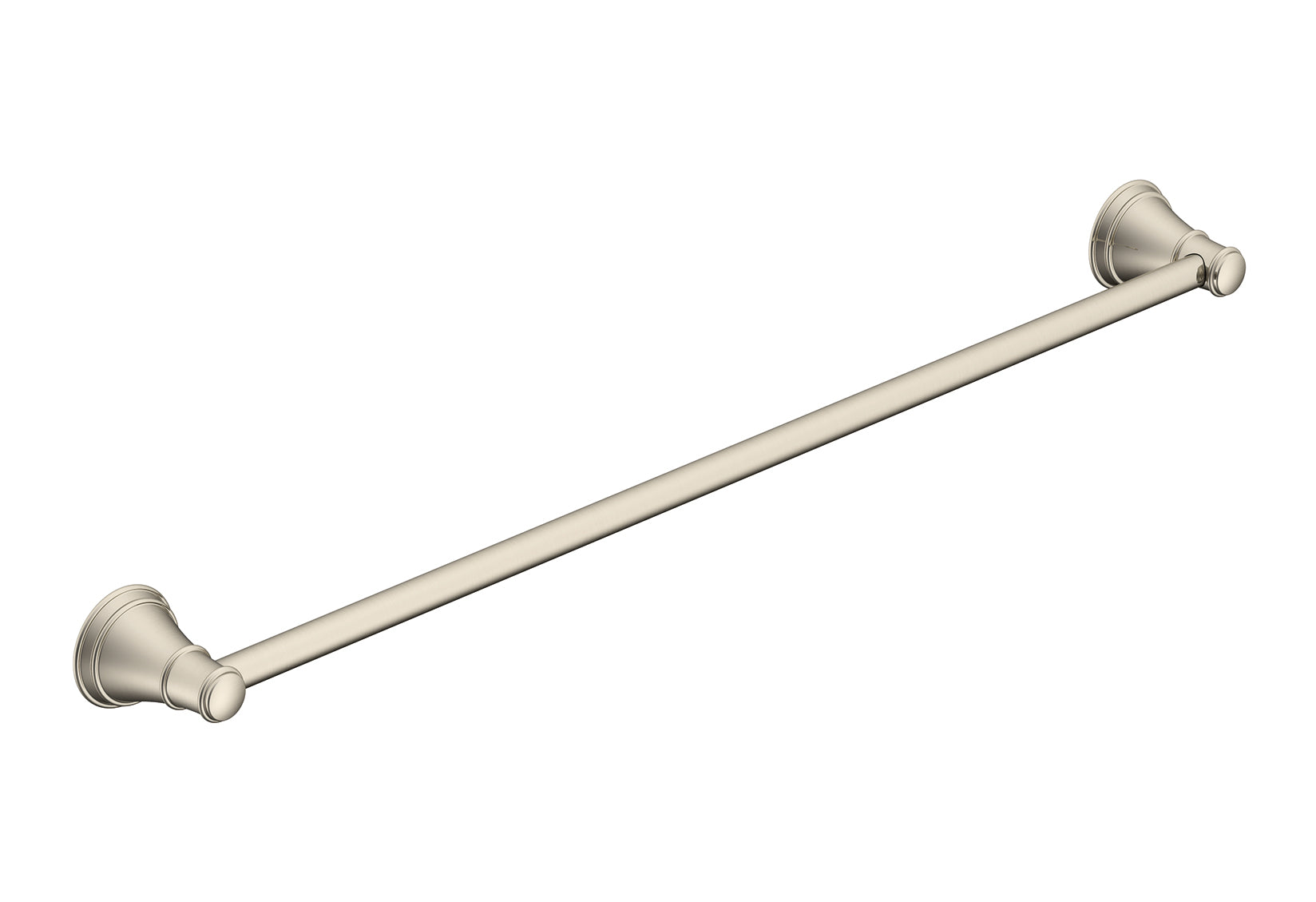 ADP Eternal Single Towel Rail 600 Brushed Nickel