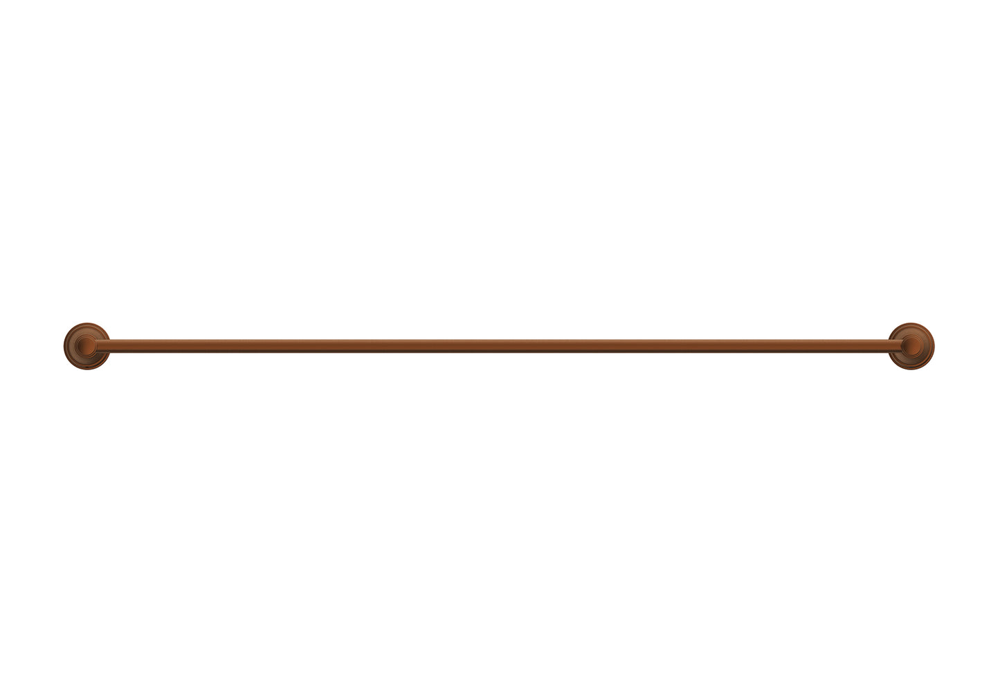 ADP Eternal Single Towel Rail 900 Brushed Copper