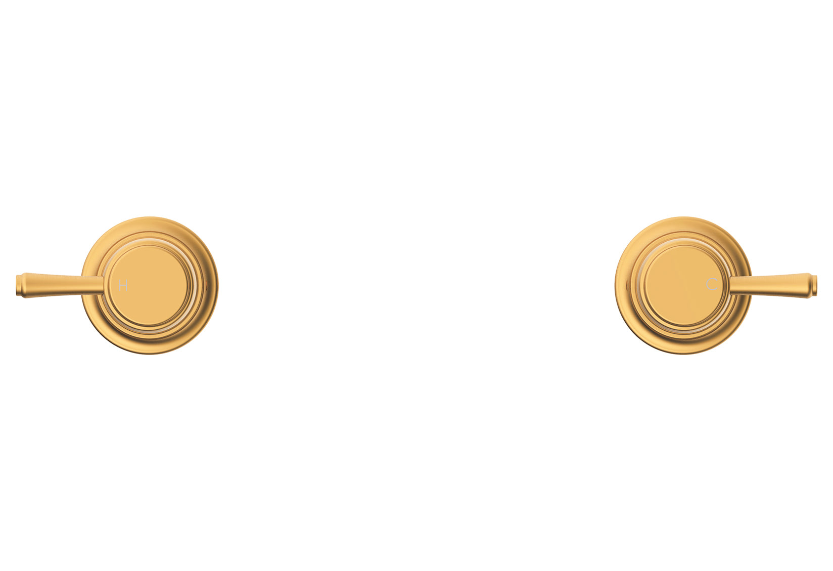 ADP Eternal Wall Top Assembly pair Brushed Brass