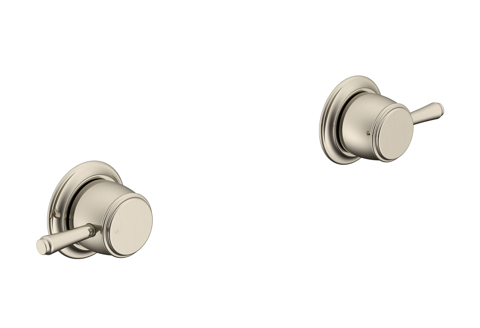 ADP Eternal Wall Top Assembly pair Brushed Nickel