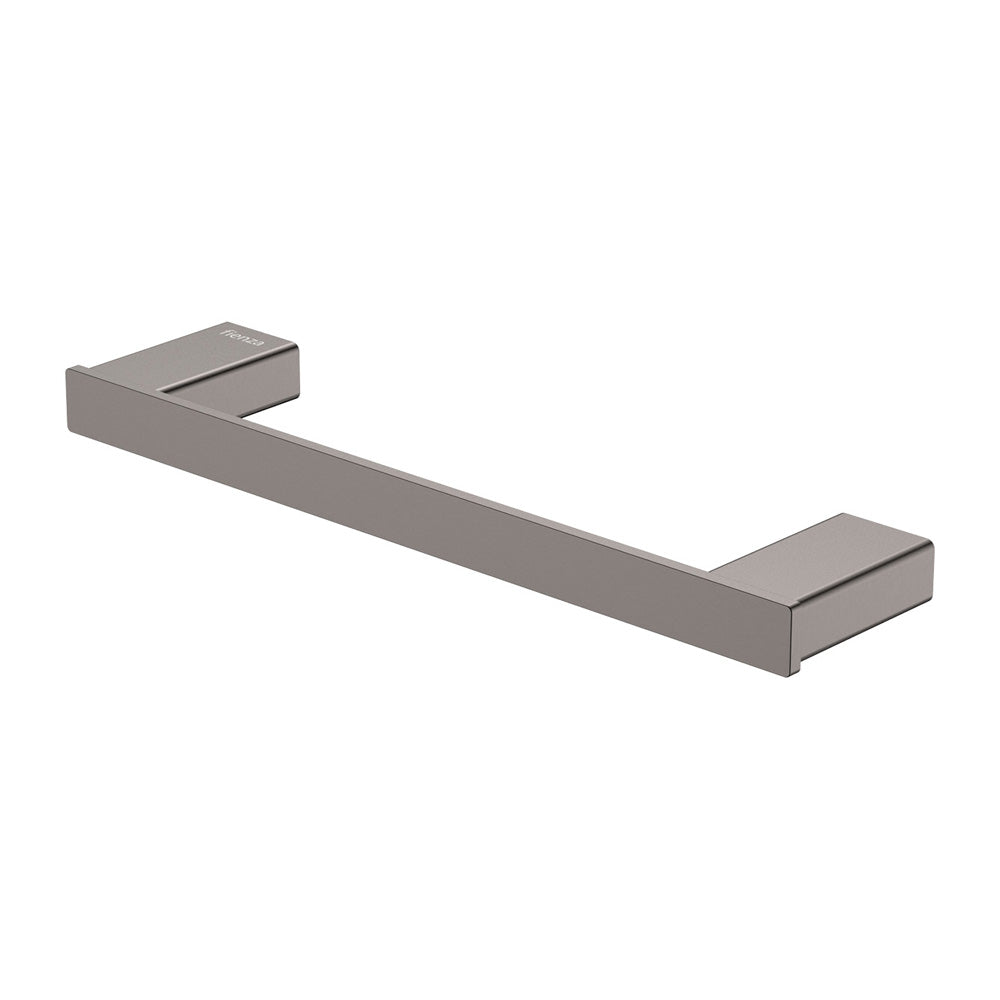 Fienza Tono Single Towel Rail, 300mm, Gun Metal