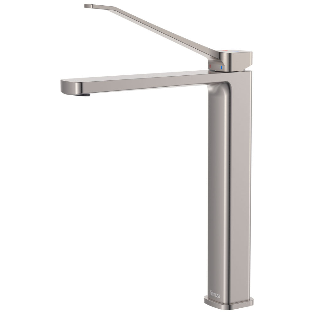 Fienza Tono Care Tall Basin Mixer, Brushed Nickel