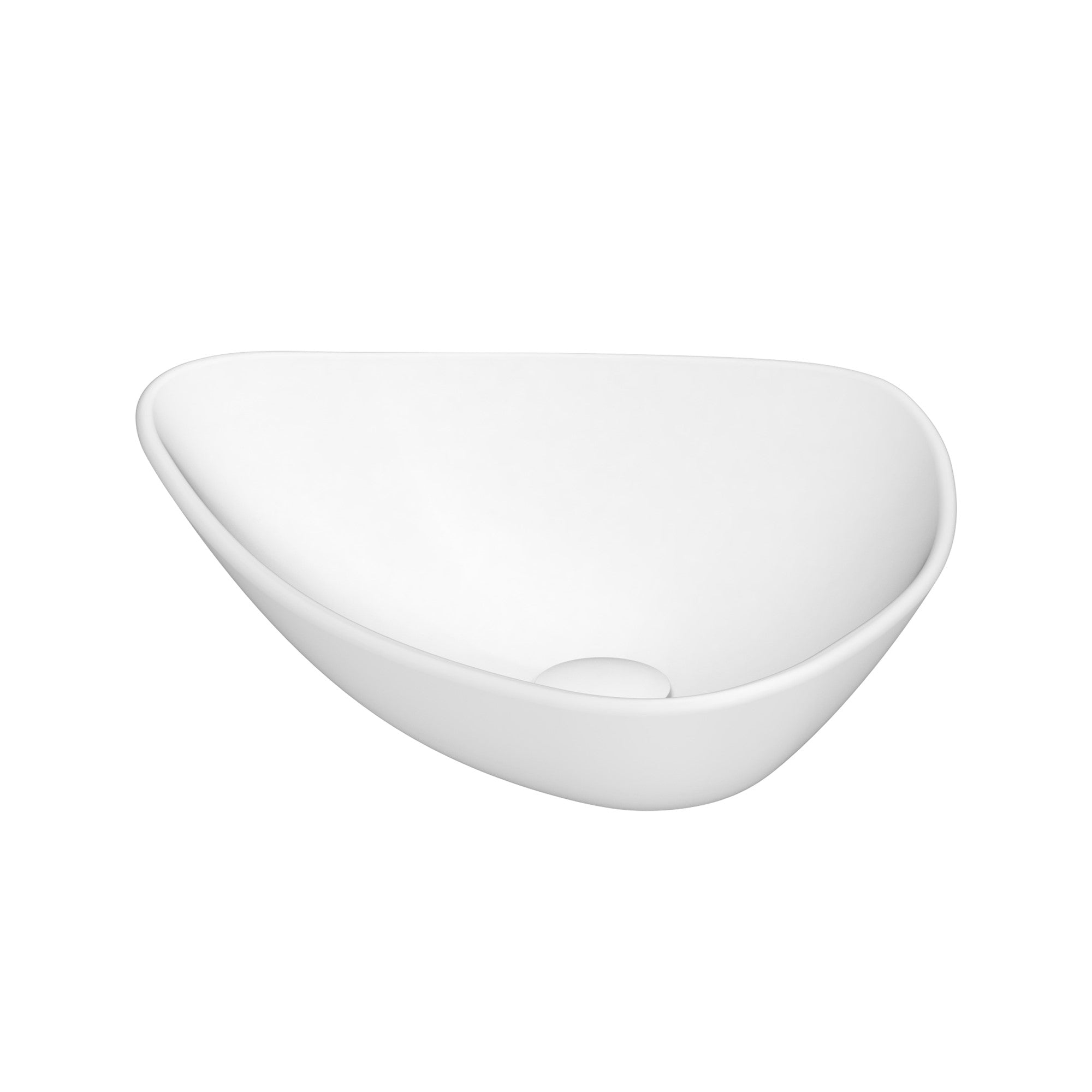 ADP Fiore Matte White Above Counter Basin