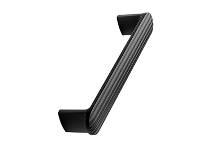 ADP Fluted 128cc Cabinet Handle Matte Black