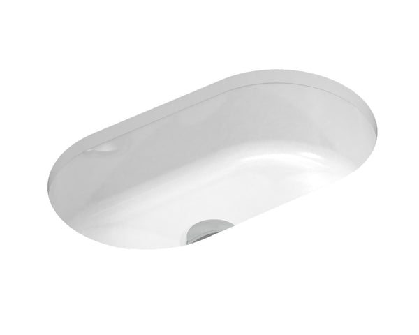 ADP Isla Gloss White Under Counter Basin