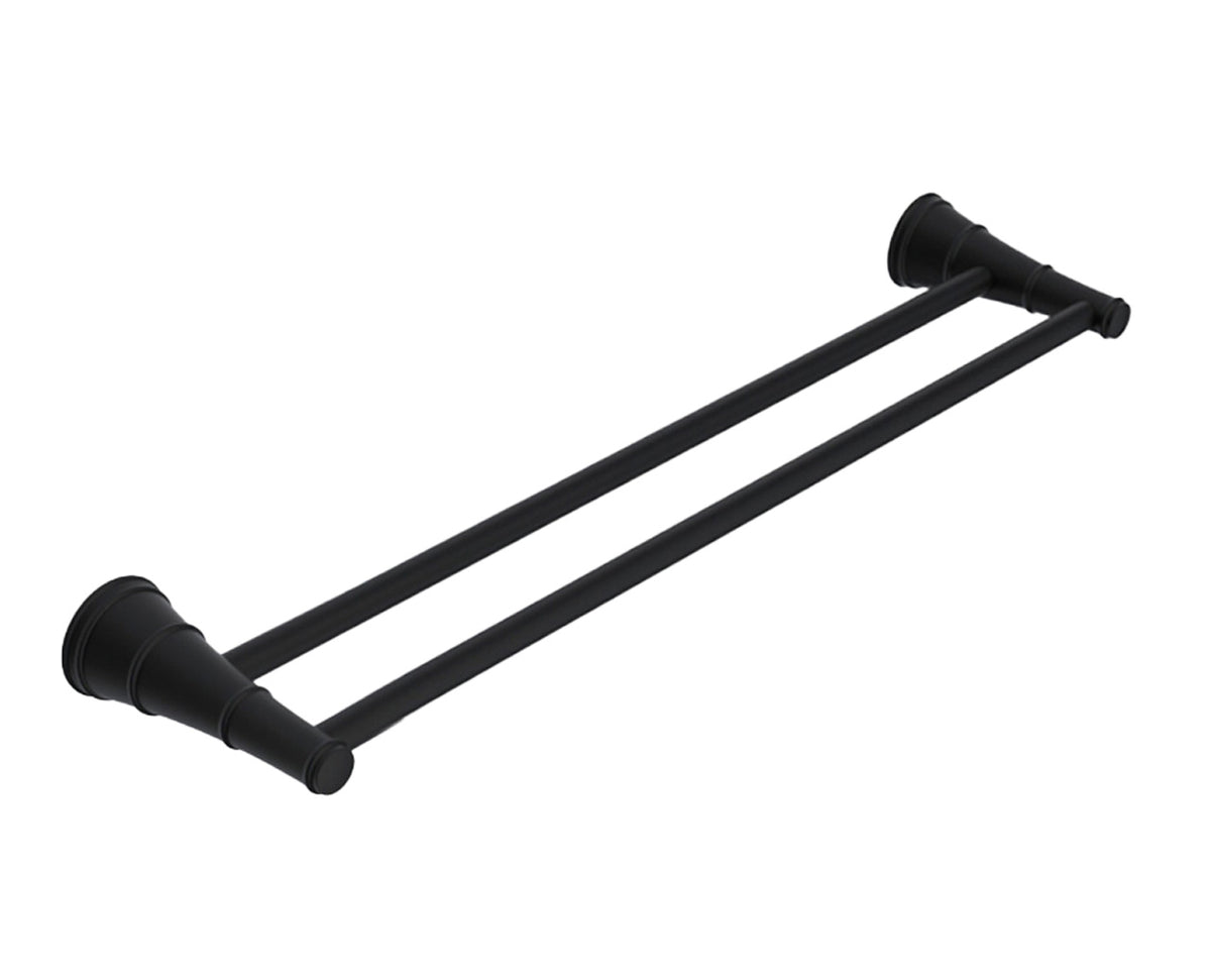 ADP Eternal Double Towel Rail 600mm Matte Black