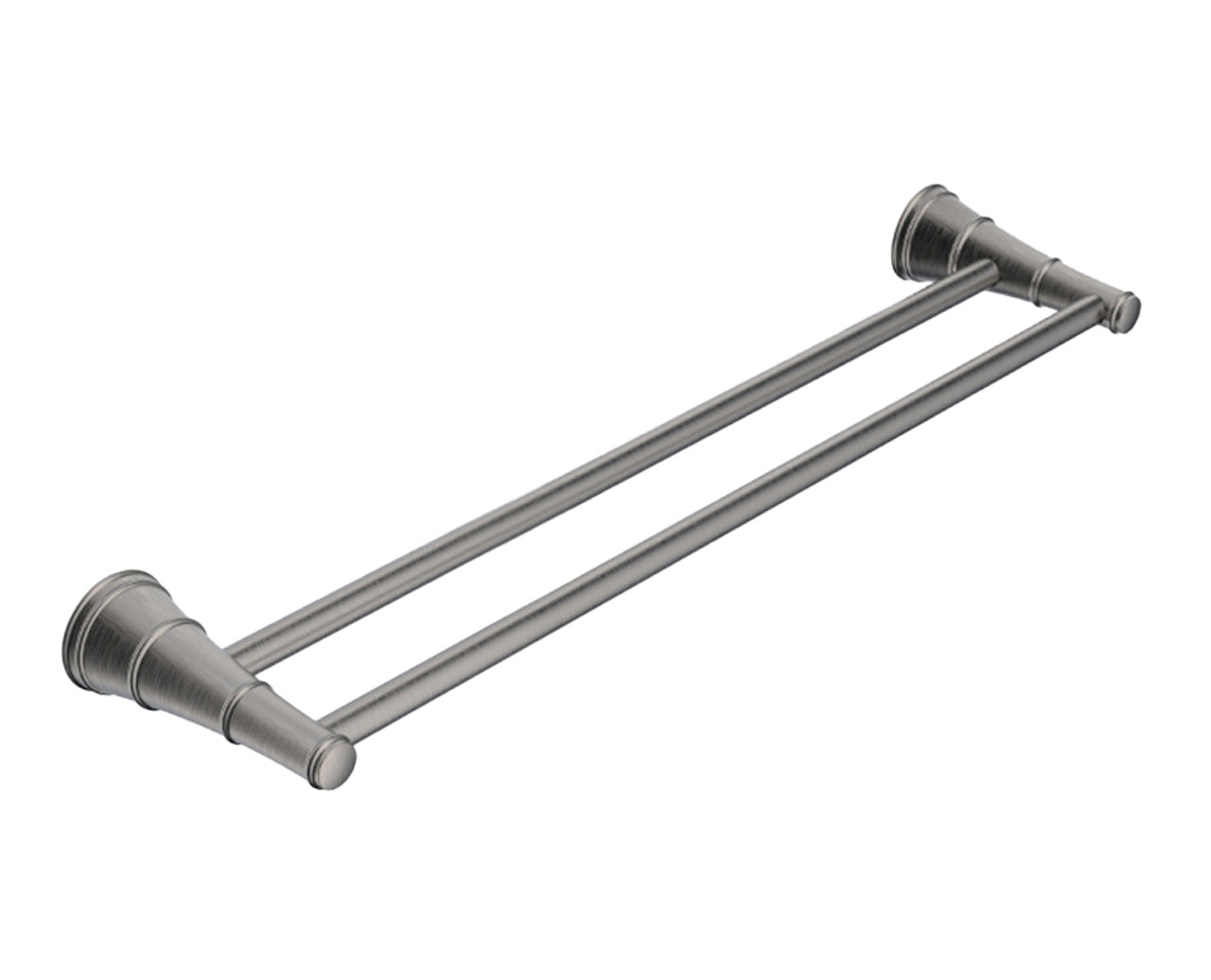 ADP Eternal Double Towel Rail 600mm Brushed Nickel