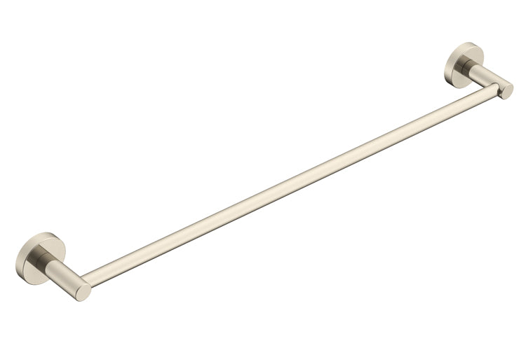 ADP Soul Single Towel Rail 600 Brushed Nickel