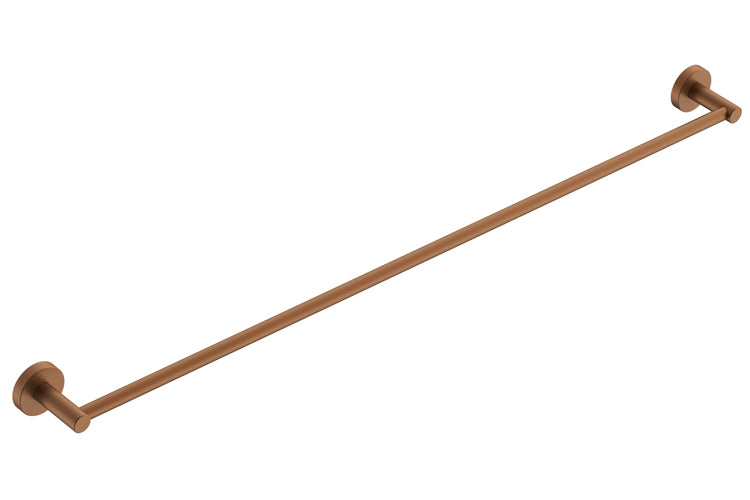 ADP Soul Single Towel Rail 900 Brushed Copper