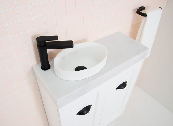 ADP Joy Gloss White Semi-Inset Basin