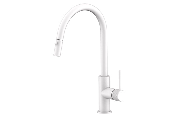 ADP Soul Groove Pull Kitchen Mixer Matte White