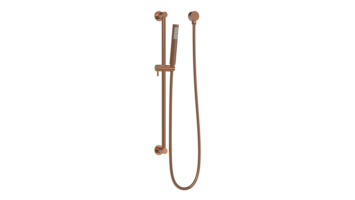 ADP Soul Slimline Handshower on Rail Brushed Copper