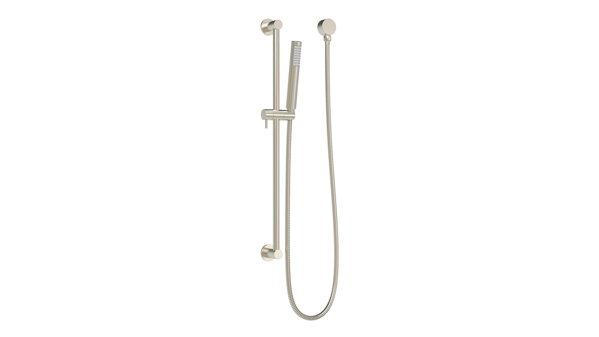 ADP Soul Slimline Handshower on Rail Brushed Nickel