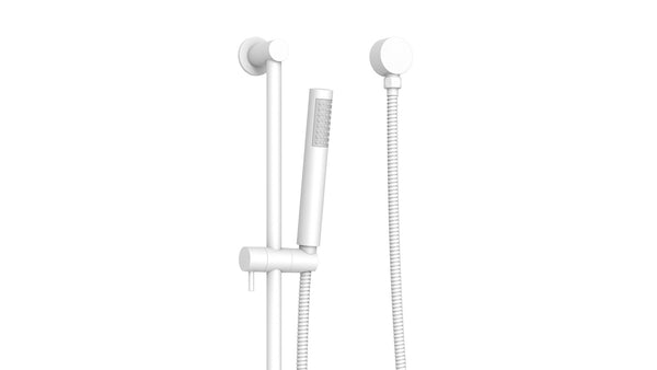 ADP Soul Slimline Handshower on Rail Matte White