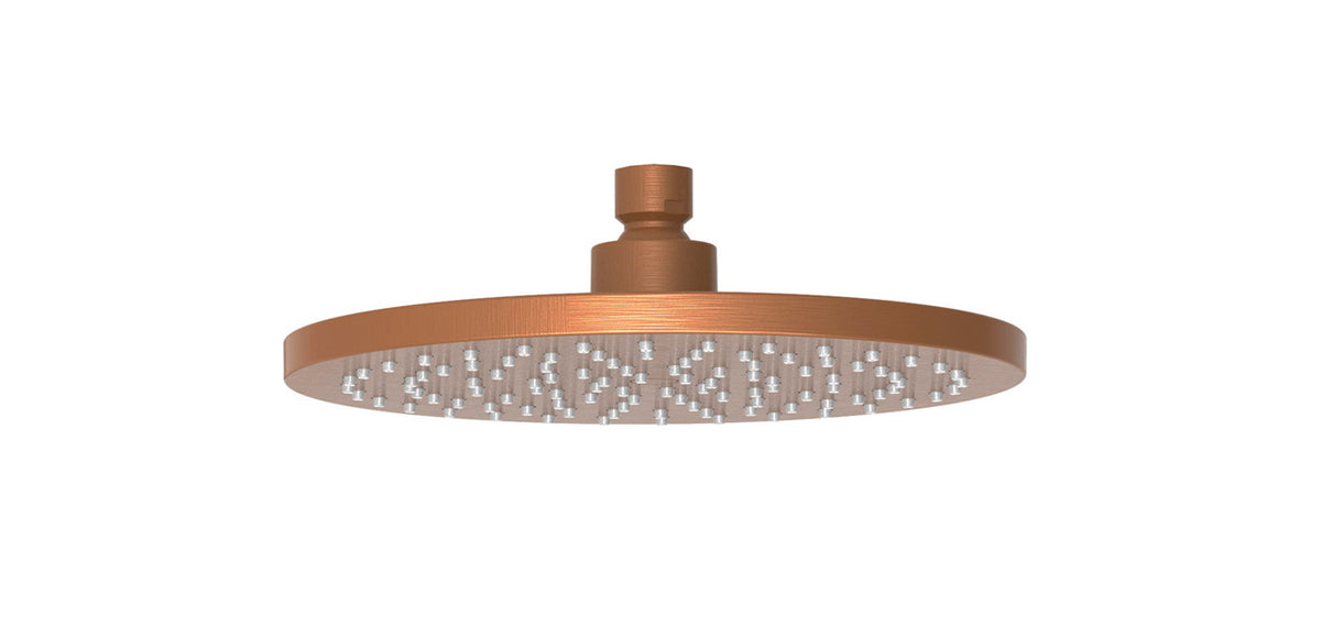ADP Soul Shower Rose 220mm ABS Brushed Copper