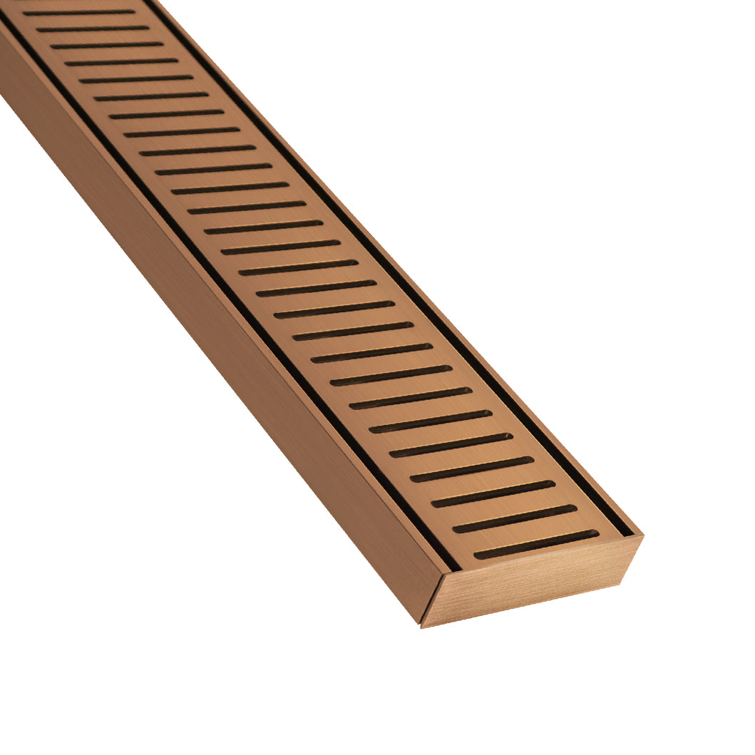 Lauxes NXT26-C linear grate in Copper