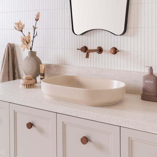 ADP Marilyn Matte Ivory Above Counter Basin