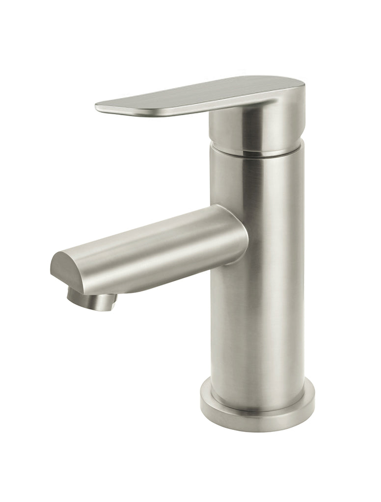 Meir Round Paddle Basin Mixer Brushed Nickel