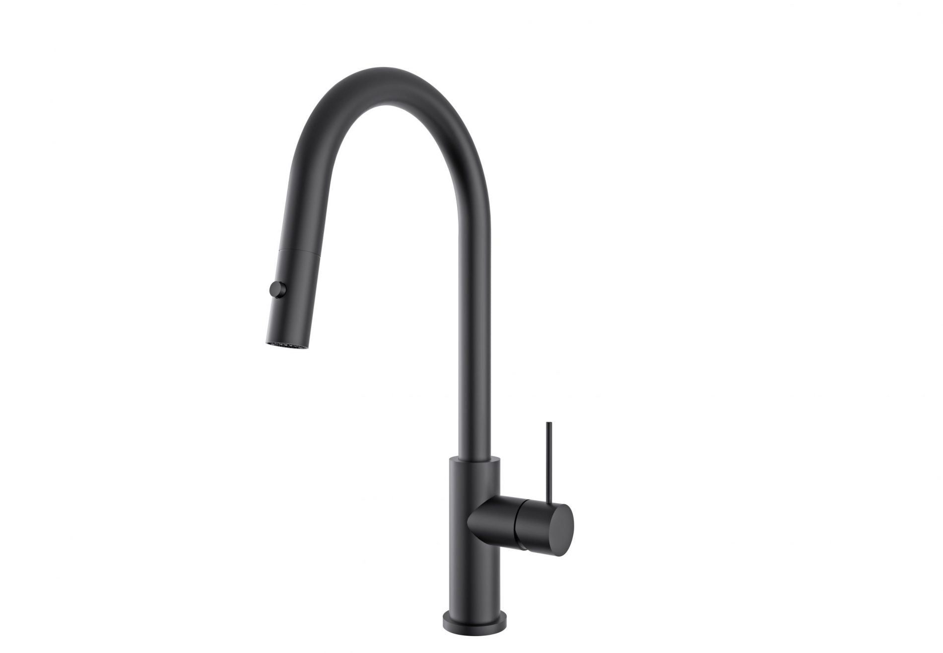 Nero Mecca Pull Out Sink Mixer With Vegie Spray Matte Black