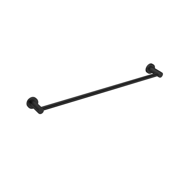 Nero MECCA SINGLE TOWEL RAIL 600MM Matt Black