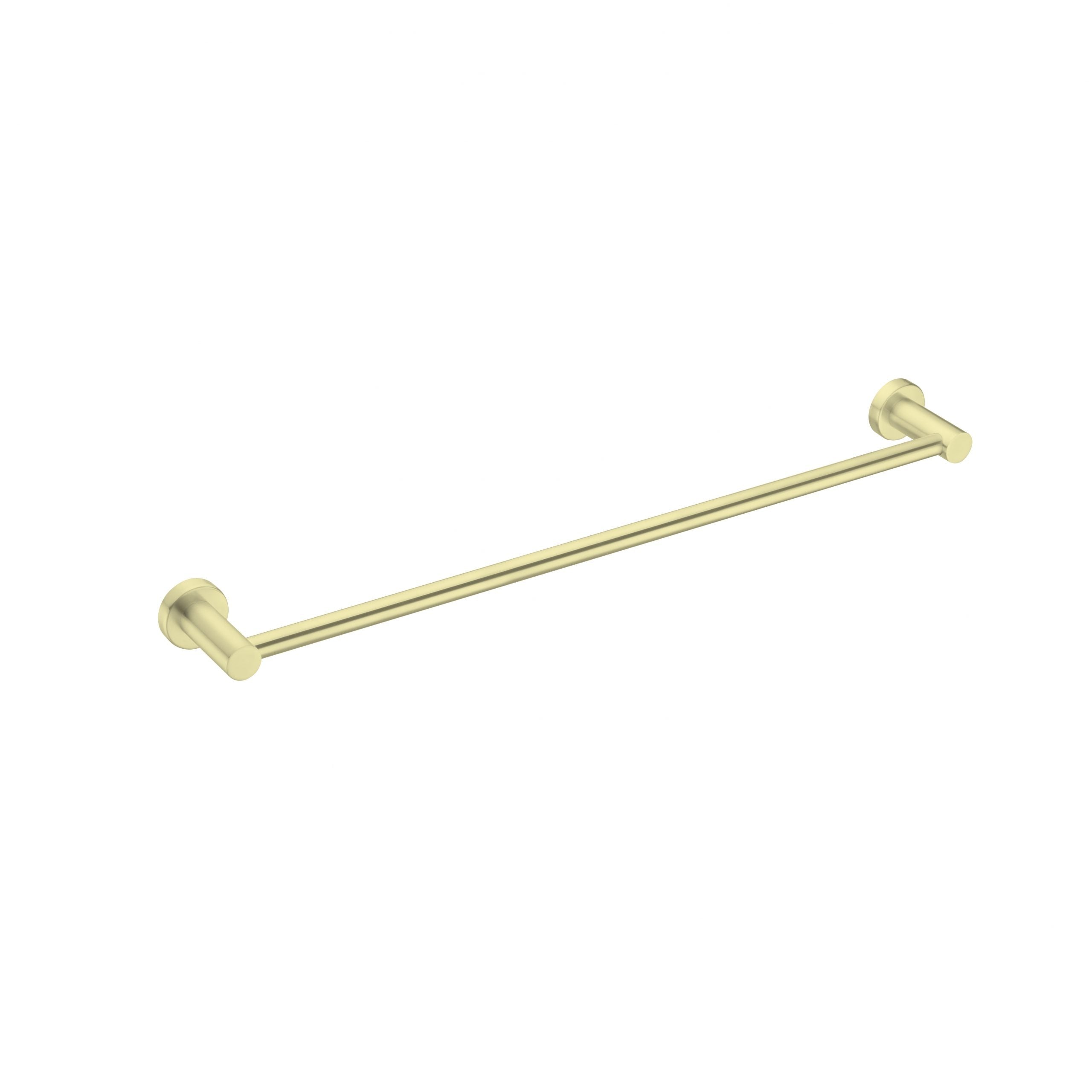 Nero MECCA SINGLE TOWEL RAIL 600MM Brushed Gold