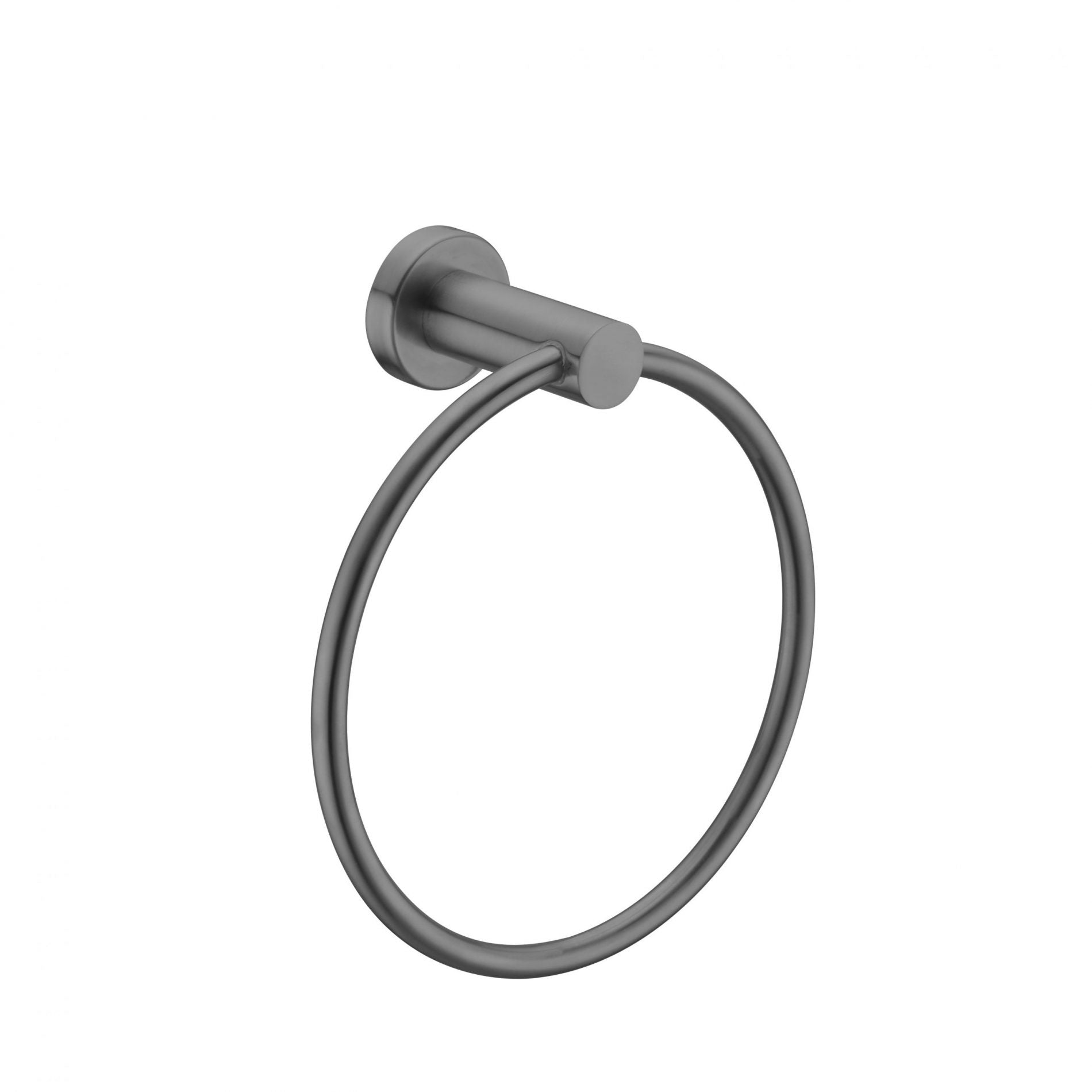 Nero Mecca Towel Ring Gun Metal Grey
