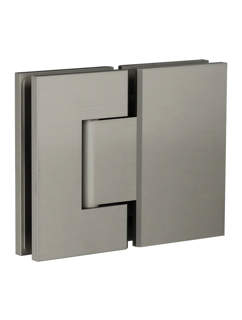 Meir Glass to Glass Shower Door Hinge Shadow