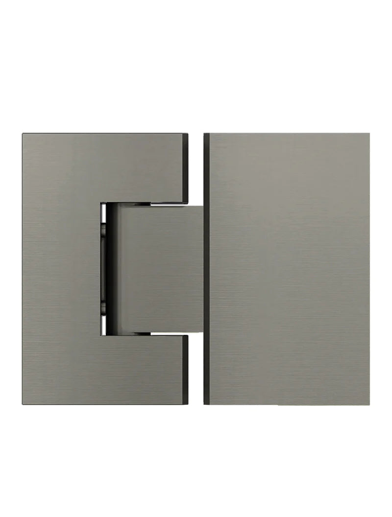 Meir Glass to Glass Shower Door Hinge Shadow