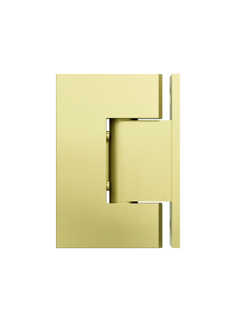 Meir Glass to Wall Shower Door Hinge Tiger Bronze