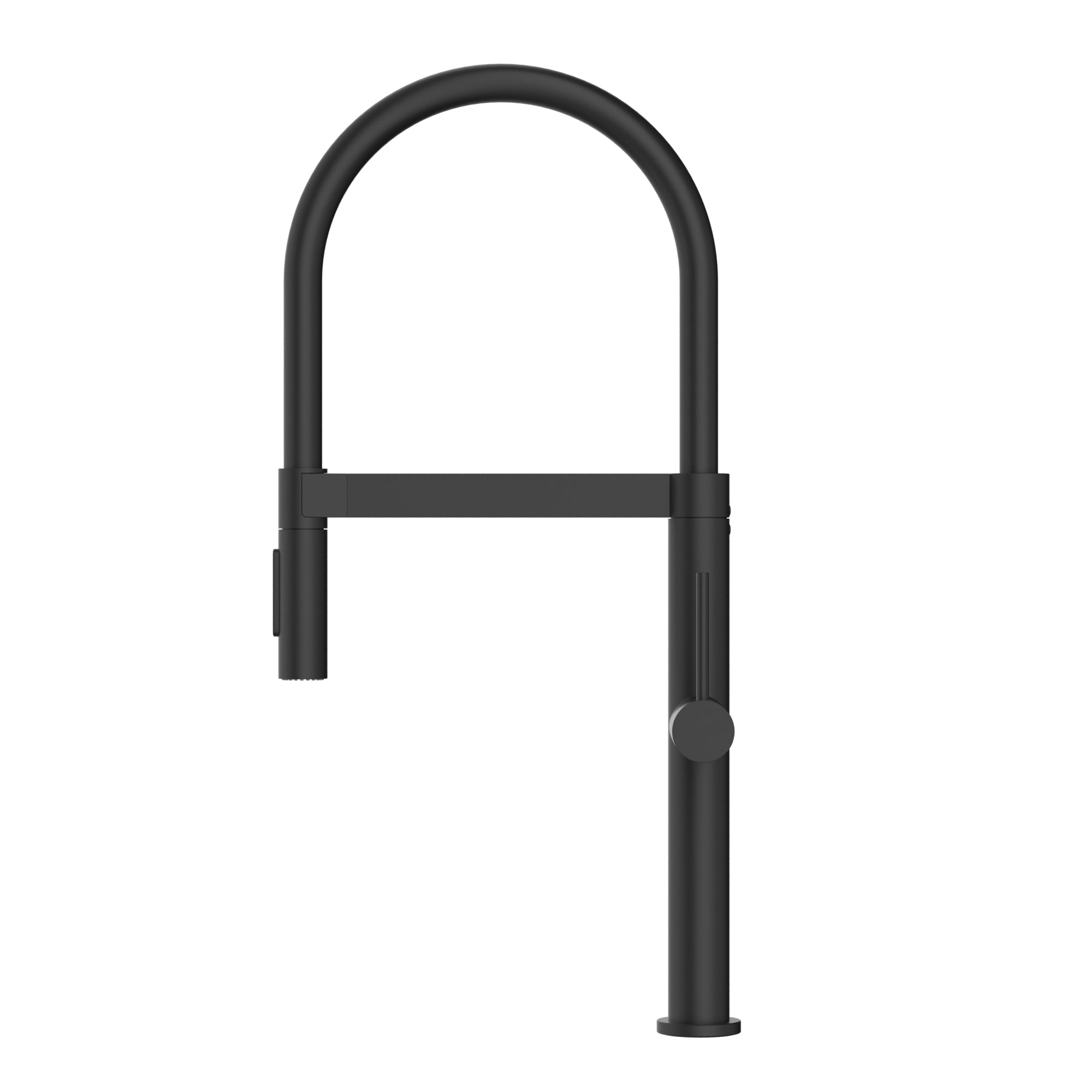 Meir Pull Down Kitchen Mixer With Magnetic Dock - Matte Black — image 2