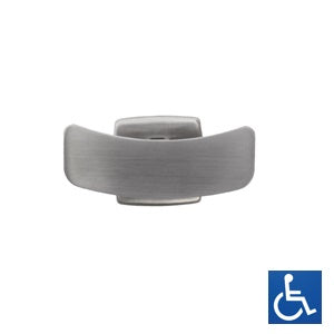 Metlam Double Robe Hook - Ss Satin Finish