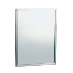 Metlam 460mm - 600mm Stainless Steel Framed Mirror