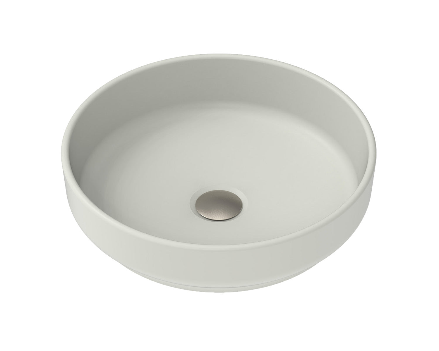 ADP Monroe Matte Concrete Above Counter Basin