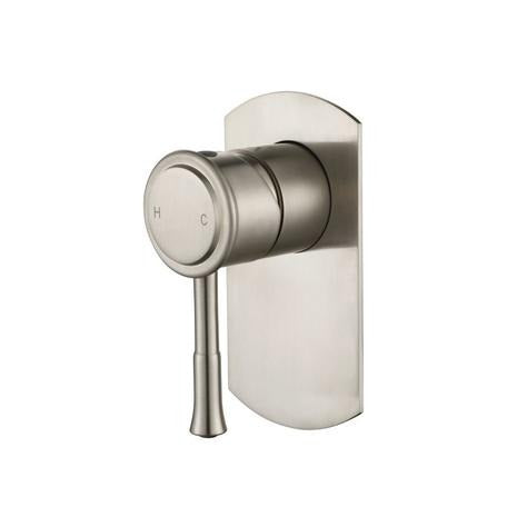 Modern National Montpellier Shower Mixer Warm Brushed Nickel