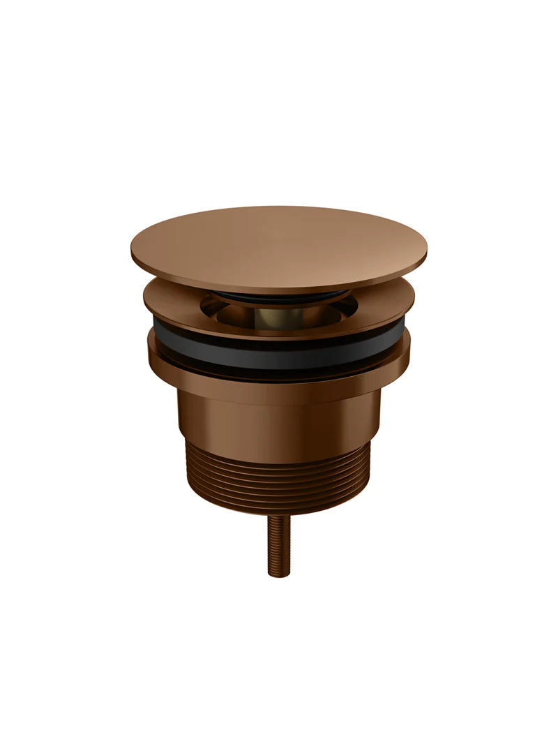 Meir Universal Pop Up Waste for Bath and Basin Lustre Bronze