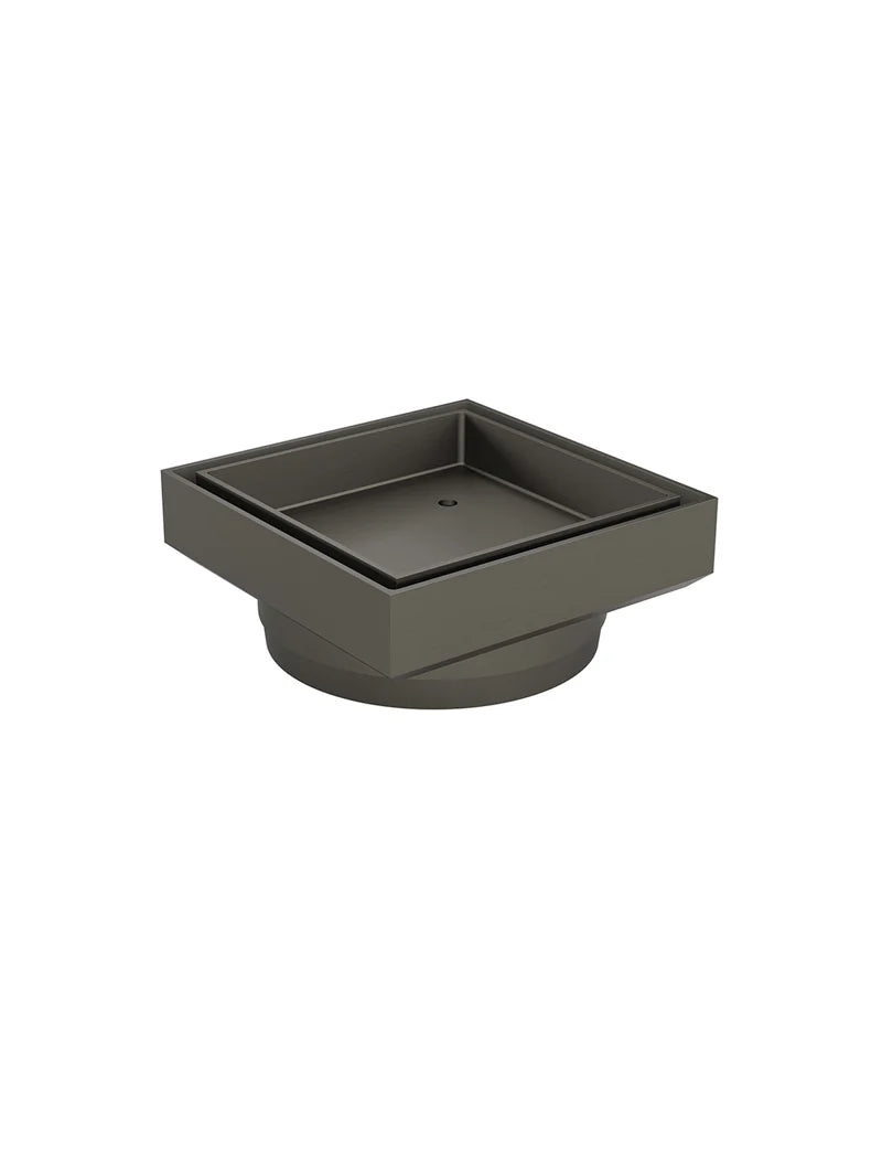 Meir Shower Waste with Tile Insert Shadow Gunmetal