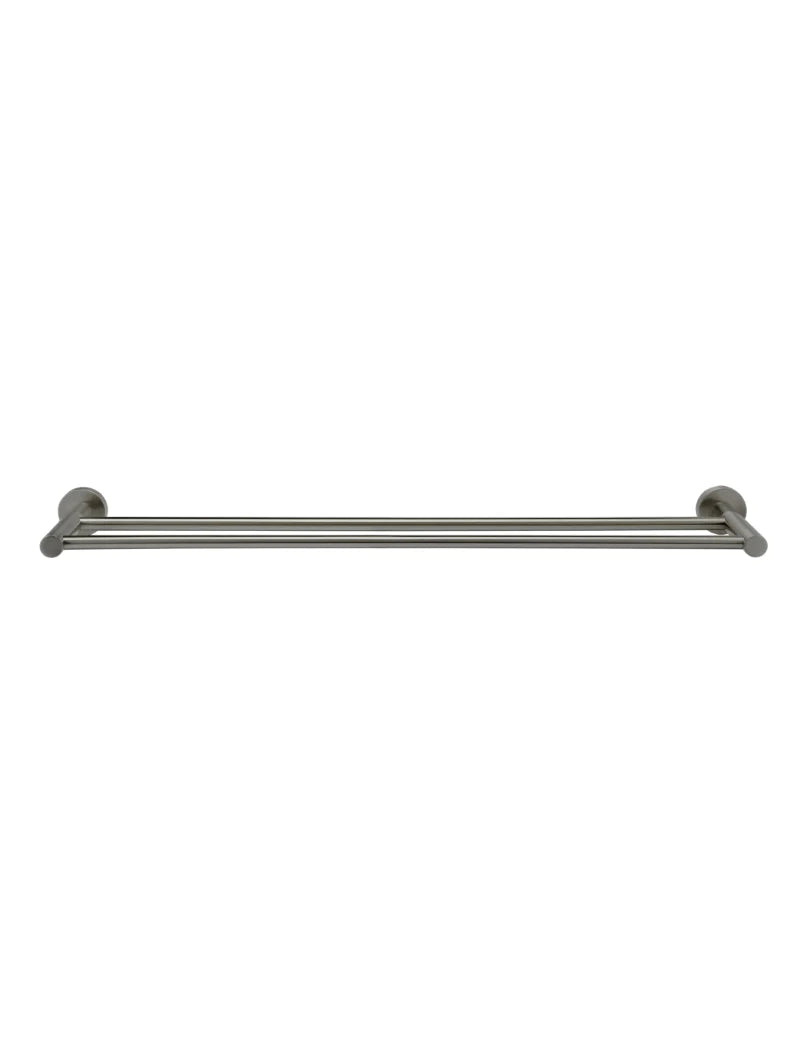 Meir Round DoubleTowel Rail 600mm - Shadow