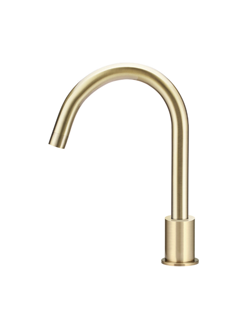 Meir Round Hob Mounted Swivel Spout - PVD Tiger Bronze — image 1