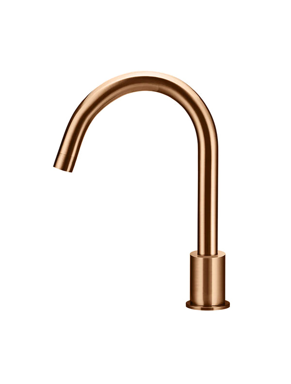 Meir Round Hob Mounted Swivel Spout, Lustre Bronze