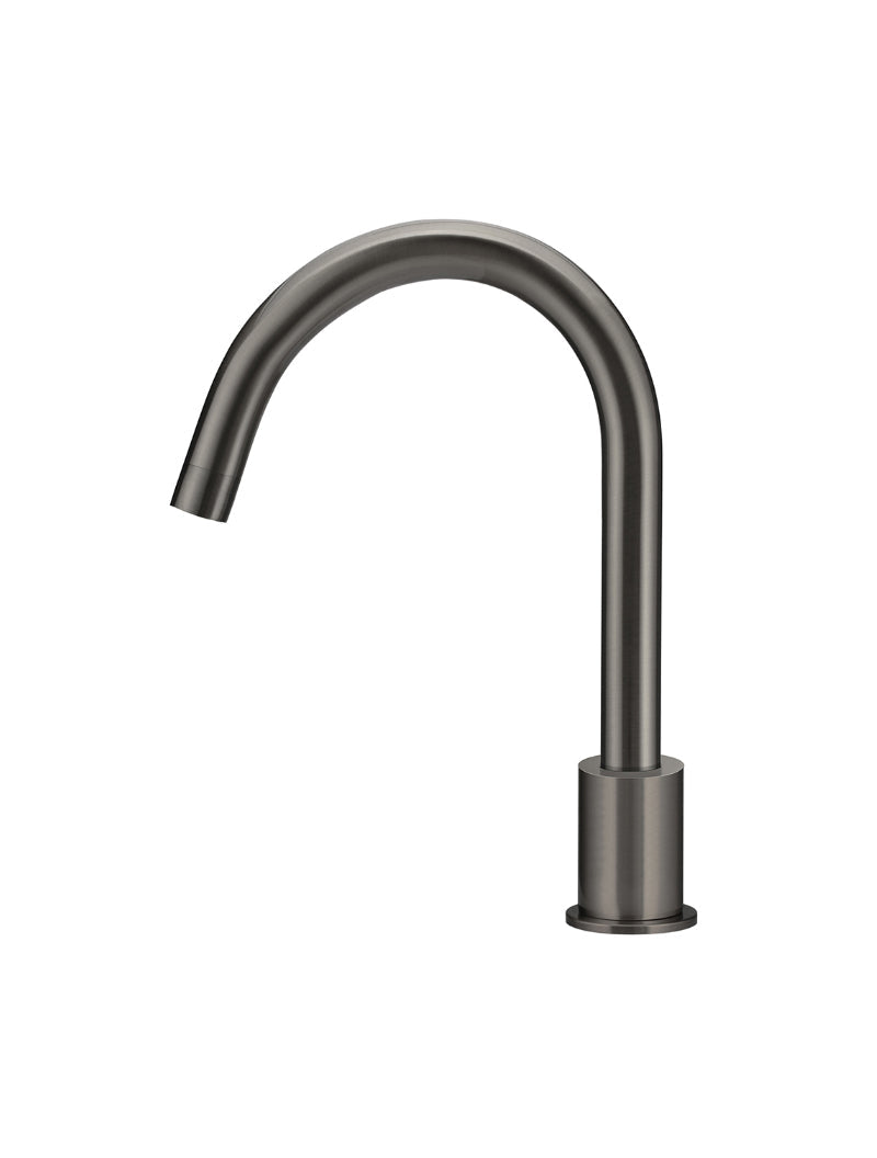 Meir Round Hob Mounted Swivel Spout - Shadow Gunmetal — image 1