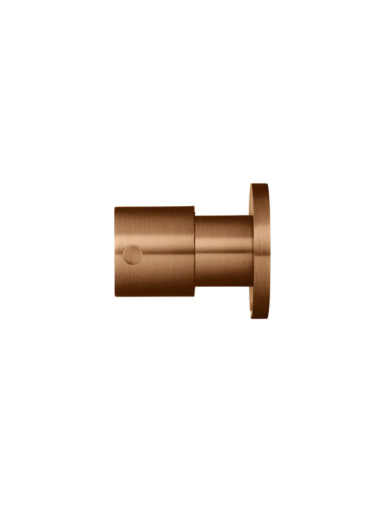 Meir Quater Turn Wall Top Assemblies, Lustre Bronze