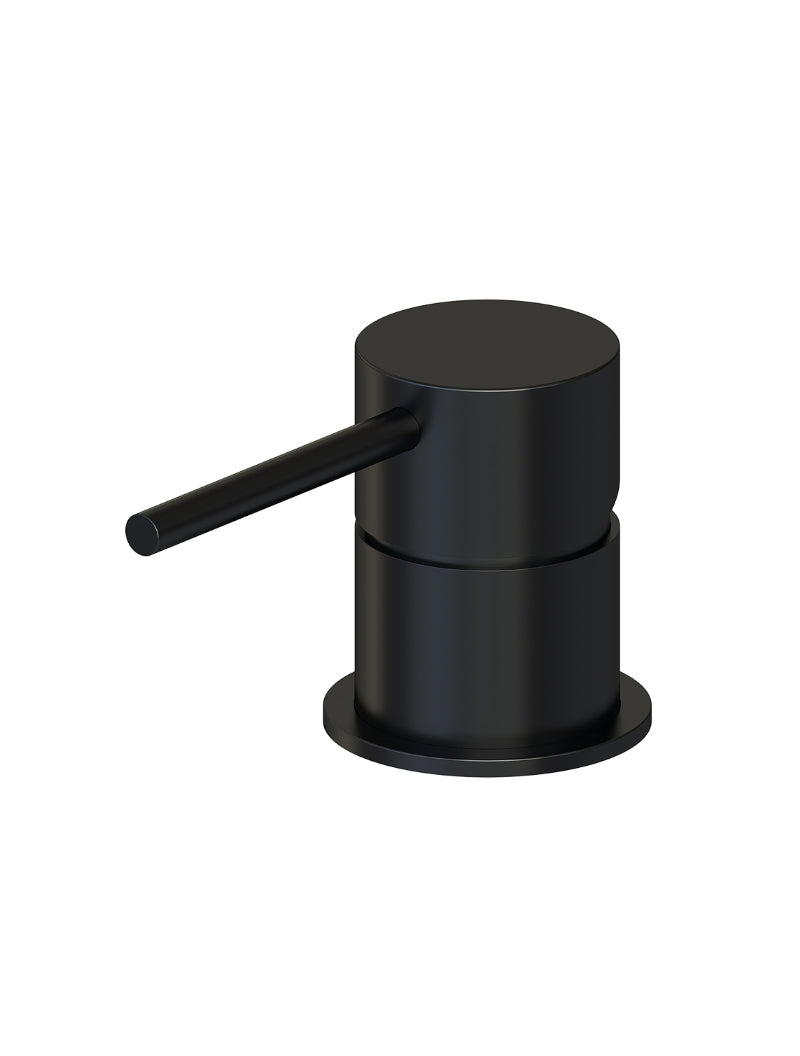 Meir Round Deck Mounted Mixer - Matte Black — image 1