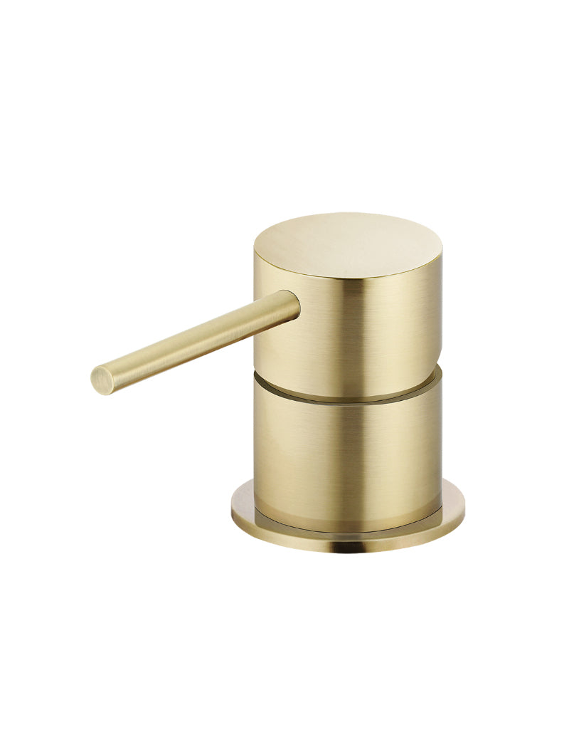 Meir Round Deck Mounted Mixer - PVD Tiger Bronze — image 1