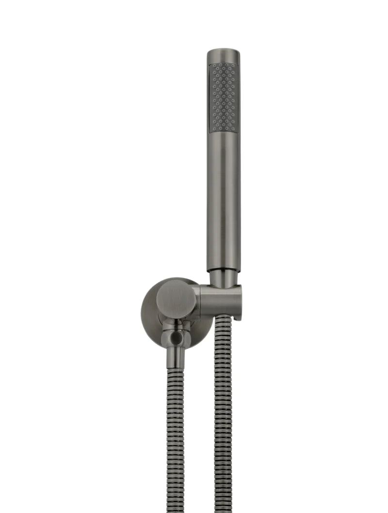 Meir Round Hand Shower on Swivel Bracket - Shadow